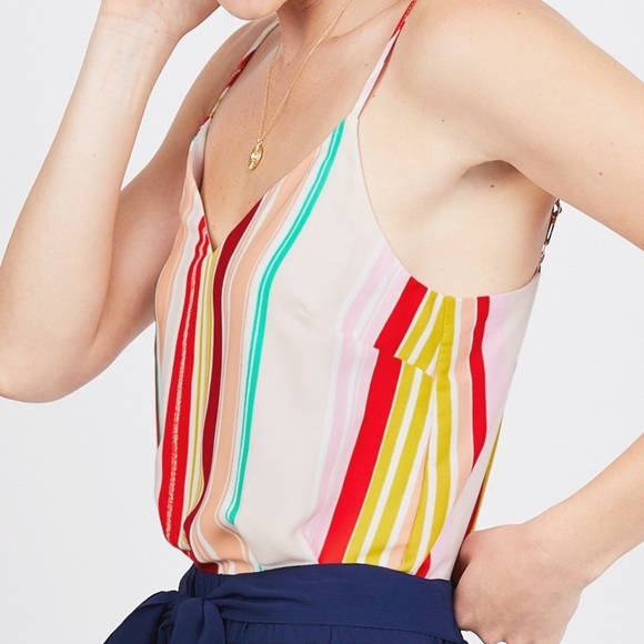 Lost + Wander Striped Camisole - S - Picture 5 of 15